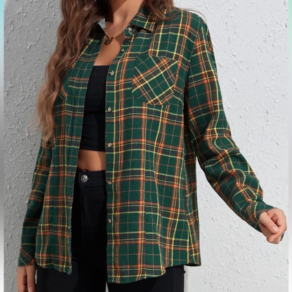 Green flannel
